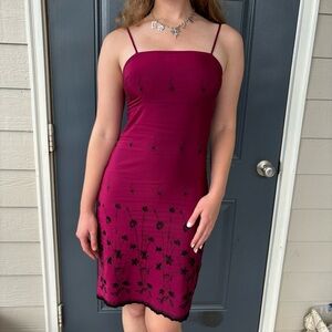 vintage bodycon sundress